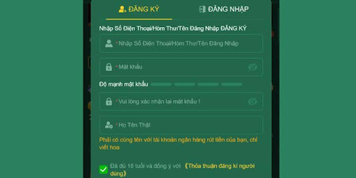 Hướng dẫn EV88 về cách thức đăng ký tài khoản hội viên